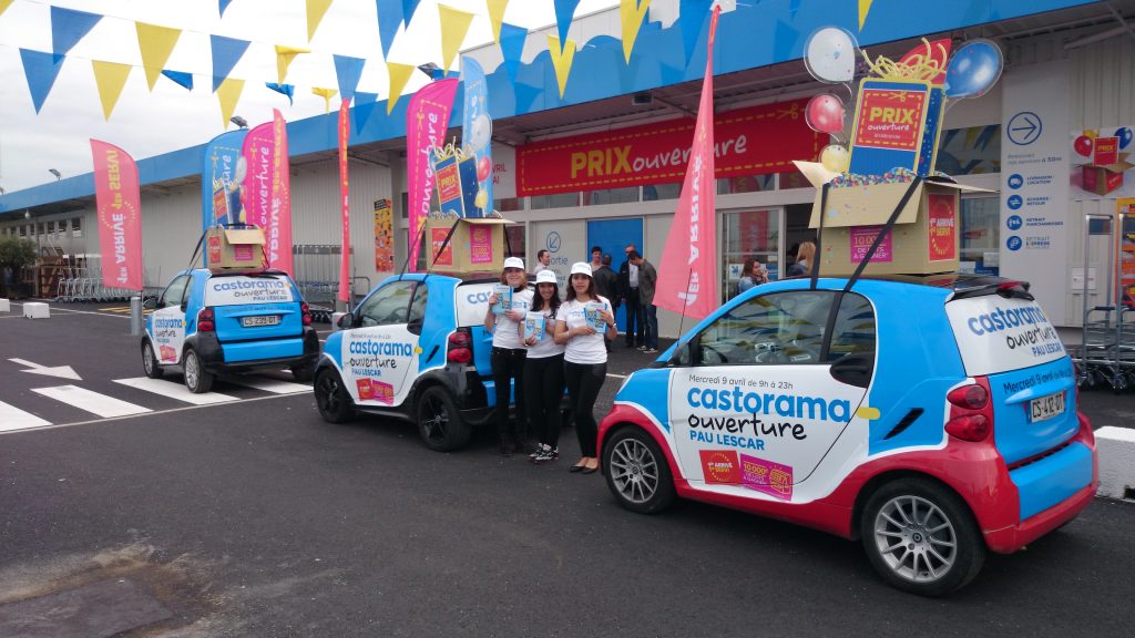 Supports véhicules urbains castorama