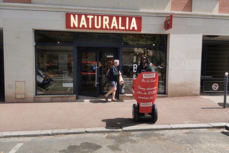 Vélos supports Naturalia